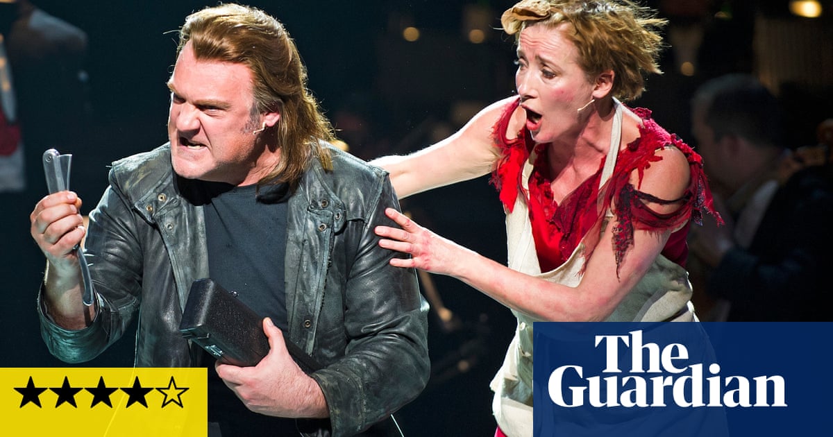 Sweeney Todd Review Bryn Terfel And Emma Thompson In Razor Sharp Thriller Stephen Sondheim The Guardian Review Sweeney Tood New York Times 2022