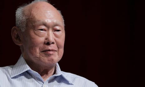 Former Singapore prime minister Lee Kuan Yew died in March 2015. 
