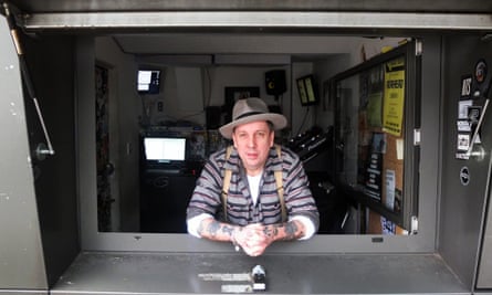 Dial another day: club legend Andrew Weatherall.