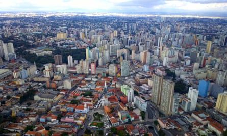 The historical centre of Curitiba, South America’s ‘greenest city’.