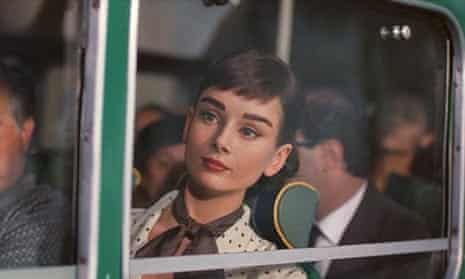 Audrey Hepburn, as seen in an advert for Galaxy chocolate.