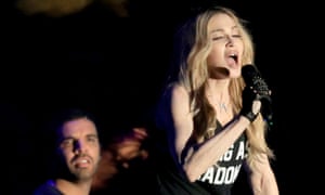 Drake seals Coachella with a kiss from Madonna | Music | The Guardian