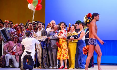 Rossini's Il Turco In Italia, Royal Opera House, April 2015.