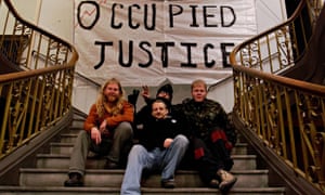 Occupy Group Squat at Old Street Magistrates Court, London, Britain - 21 Dec 2011