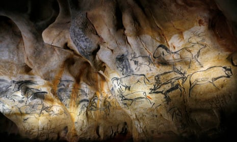 Perfect fake … artists used techniques from the paleolithic era to recreate the Caverne du Pont d’Arc in the Ardèche. 