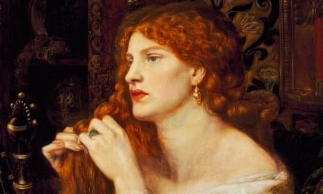 Aurelia (Fazio's Mistress),1863-1873, (detail), by Dante Gabriel Rossetti; Fanny Cornforth was the model.