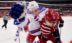 Jesper Fast of the New York Rangers