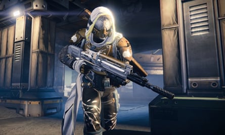 A player character in Destiny, for the PS4.
