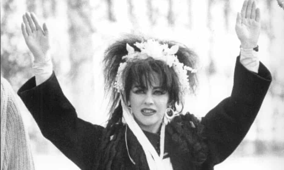 Singer Rose McDowall from Strawberry Switchblade.