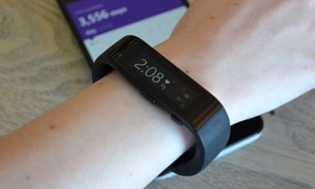 Microsoft Band review sensor packed if you don t mind looking