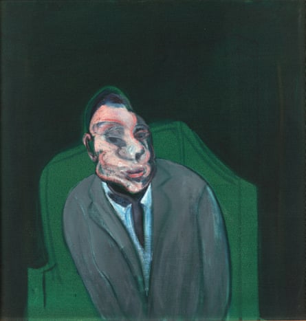 Head of a Man, 1960, by Francis Bacon