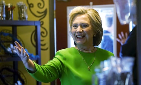 Hillary Clinton makes first campaign stop in Iowa in pictures | US elections 2016 | The Guardian Hillary Clinton makes first campaign stop in Iowa in pictures | US elections 2016 | The Guardian