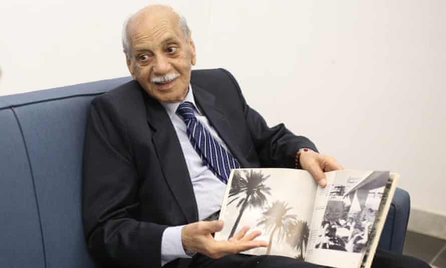 The father of Iraqi photography Latif al-Ani, aged 83.