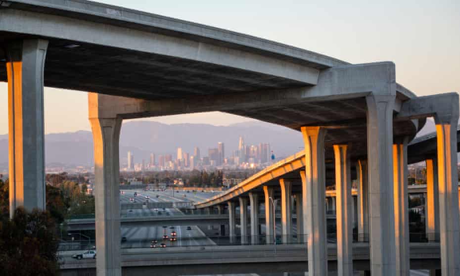 LA concrete freeway