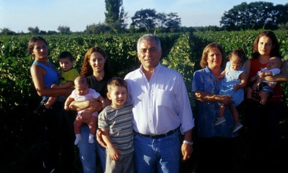 Making wine is a family affair for Carmelo Patti.