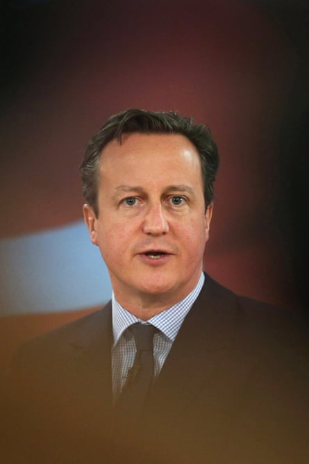 David Cameron: a descent from hyperbole into bathos, from gross exaggeration to trivial anticlimax.