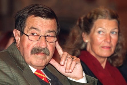 Günter Grass with his wife Ute in 1997.