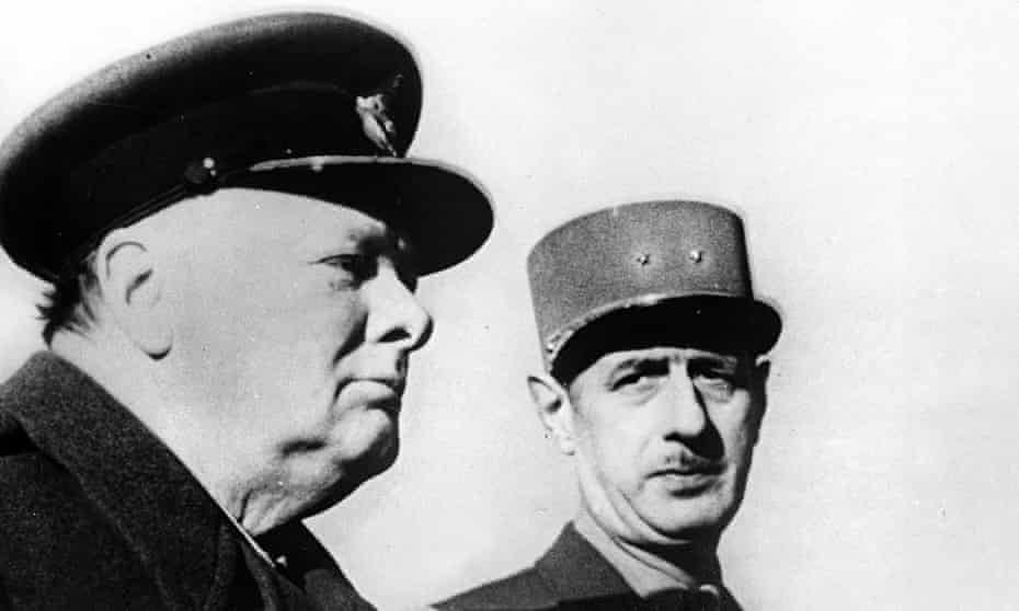De Gaulle and Churchill, 1944