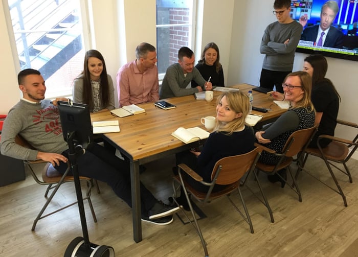 Robots Hot Desking And Heat Sensors Meet The Office Of The