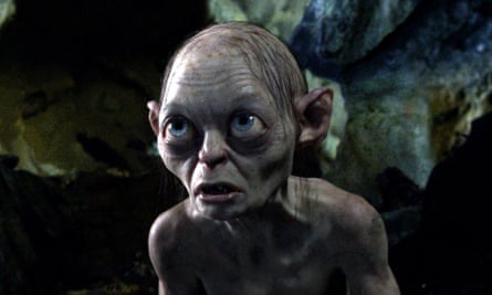 Gollum, Andy Serkis's most famous role.