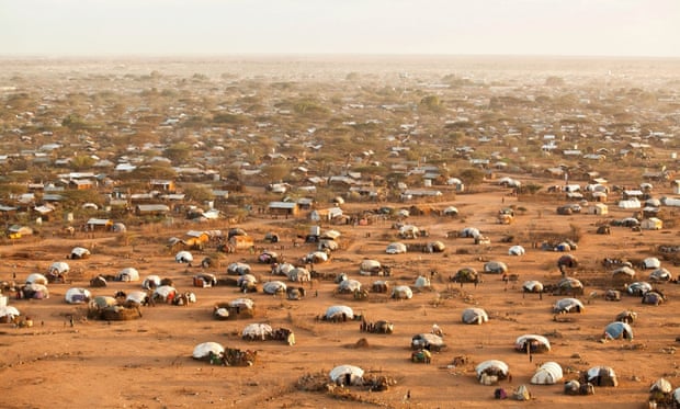 In 2011 refugees fled Somalia in such numbers that the existing camps in dadaab kenya couldn't hold them