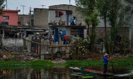 The illegal urbanisation of the Chinampas 