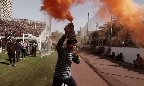 Al-Ahly  football fan in Egypt