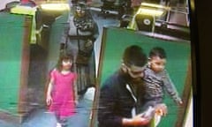 A CCTV image of Asif Malik and Sara Kiran in Dover with their four children. They left their family home in Slough on Tuesday, 7 April without informing their family and friends.
