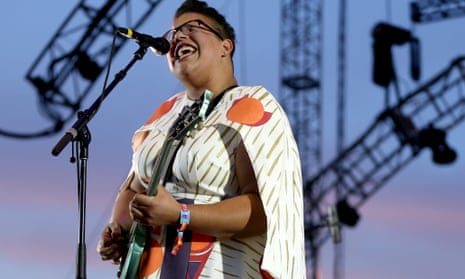 Brittany Howard of Alabama Shakes performs at the 2015 Coachella Music and Arts Festival 10 April 2015