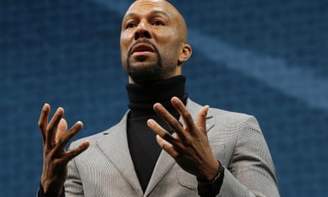 Common, speaking at Starbucks Coffee Company's annual shareholders meeting in March 2015