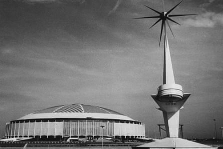 The Astrodome, dubbed ‘The Eighth Wonder of the World’, Houston, Texas, circa 1965.