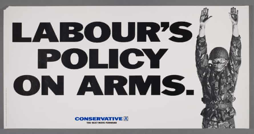 A poster for the British Conservative Party from the 1987 General Election.