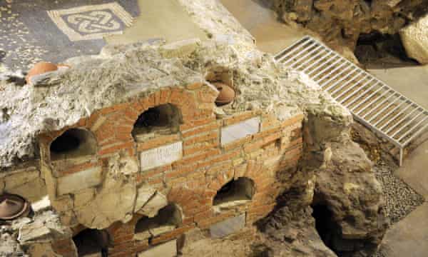 Roman necropolis in the Vatican.