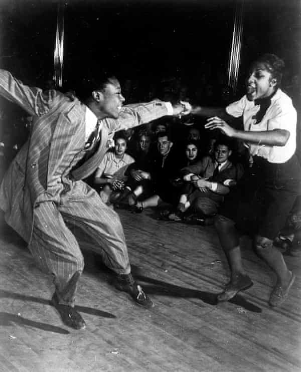Dancers doing the Lindy Hop, 1930s
