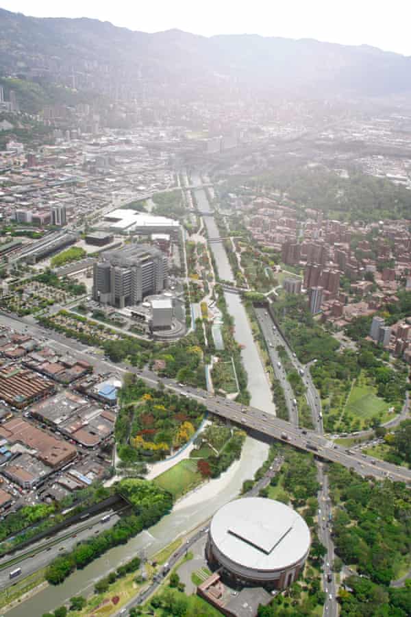 Medellin from overhead