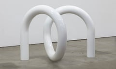 Carol Bove Noodle sculpture