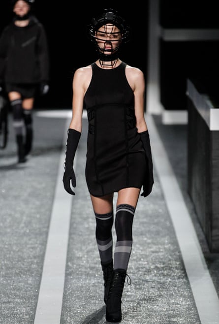 Compression socks in Alexander Wang's H&M Collection.