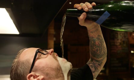 Jamie Bissonette of Toro in New York tries out a different type of sauce on Vice’s Chef’s Night Out