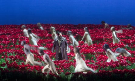 A scene from Dmitri Tcherniakov's acclaimed production of  Borodin's Prince Igor at the Metropolitan Opera, New York.