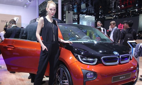 The BMW i3, an electric car