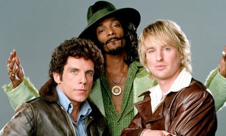 Acting up: with Ben Stiller and Owen Wilson in the film version of Starsky &amp; Hutch. 