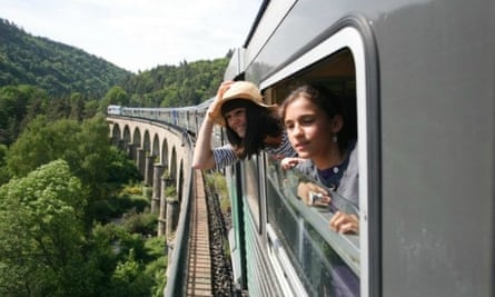 Gorges de l'Allier train, France