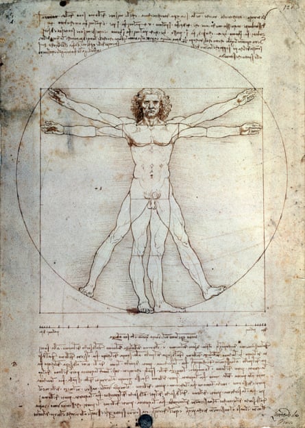 Vitruvian Man, 1490, by Leonardo da Vinci (1452-1519)