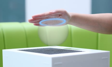 Ultrahaptics allow you to feel invisible objects. 