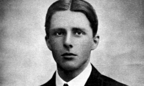 First world war poet Rupert Brooke, who died in April 1915