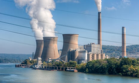 Corporate lobbyists, including Mars’ Brad Figel, support the EPA’s plan to reduce coal-burning plants, such as Pennsylvania’s Bruce Mansfield Power Station.