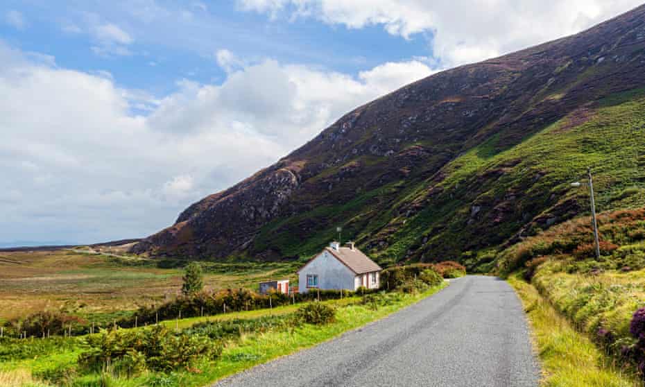 Countryside scene in republic of Ireland