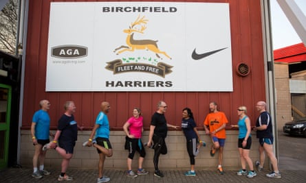 Birchfield Harriers runners