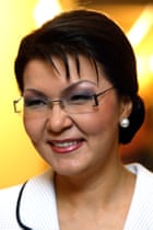 Dariga Nazarbayeva, the president's eldest daughter.