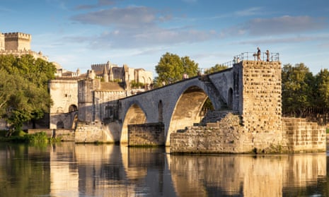 The Pont Saint-Benezet, Avignon, in southern France